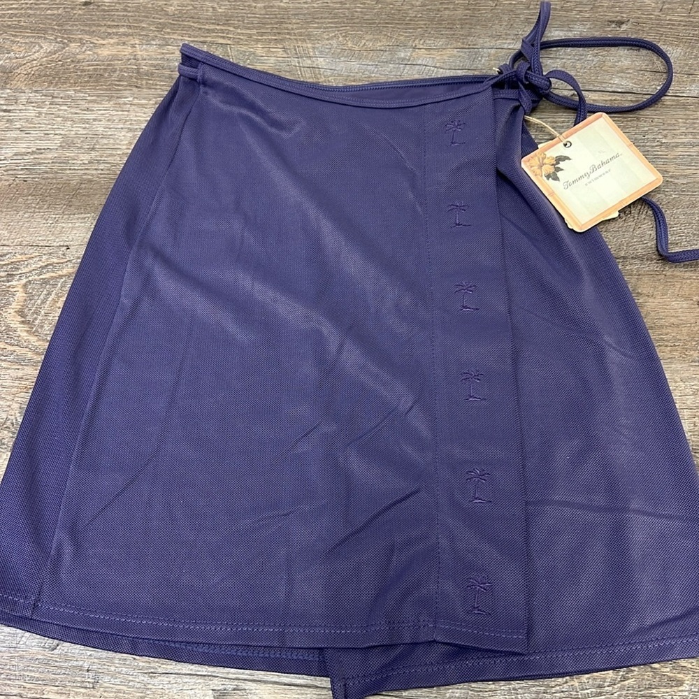 NWT Tommy Bahama Women’s Swimwear Wrap Skirt -Mulberry XS